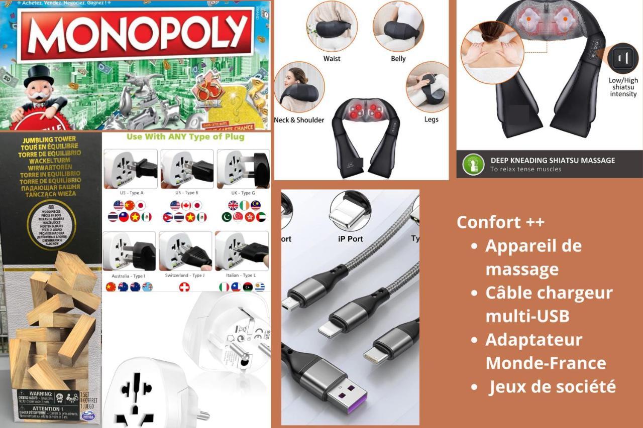 Mona Lisa : Superbe Loft centre ville - Parking gratuit - Wifi ultra rapide-Appareil Massage-Netflix-Jeu société Troyes Esterno foto